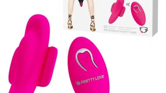12 Function vibration Pretty Love Fairy Boat Wearable Panty Vibe For Women