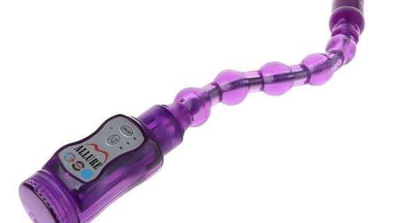 12 Mode Long Anal Beads Plug Vibrator Prostate Massager