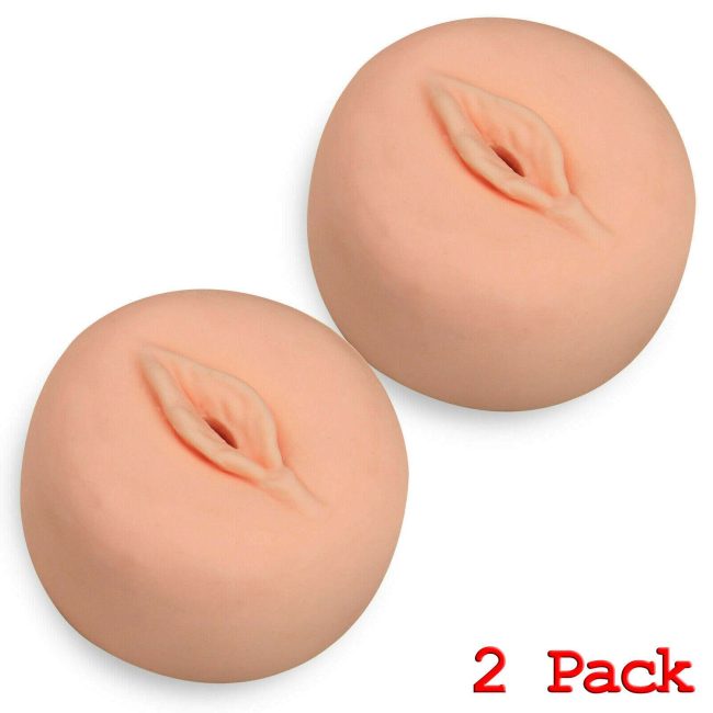 2Pieces Pussy Sleeve Cap For Penis Enlargement Pump For Men