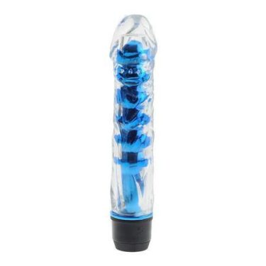 7 Inch G Spot Jelly Vibrator Bullet Dildo