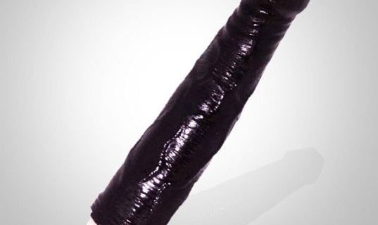 8.7" Vibrating Dildo G Spot Vibrator Sex Toy for Woman (Black)