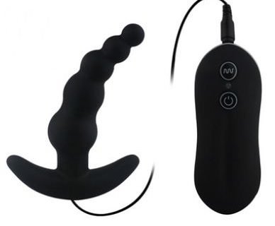 APHRODISIA Anal Bead 10 Mode Remote Control Vibrator