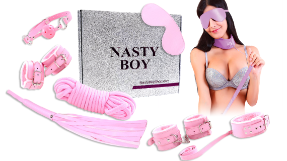 BDSM 7 Pieces Kit-Pink