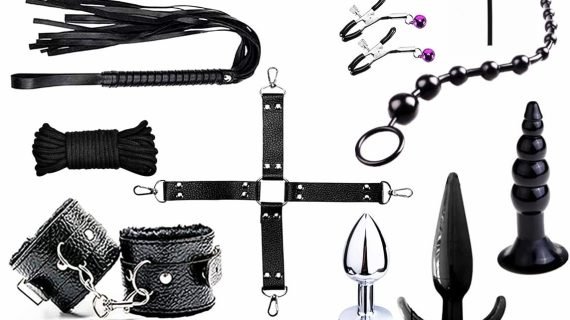 Beginners SM Adult Game BDSM Restraints Sex Toys 15 Pcs Bondage Kit Black