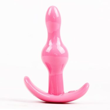 Beginner's Use Anal Butt Plug For men and women-Pink