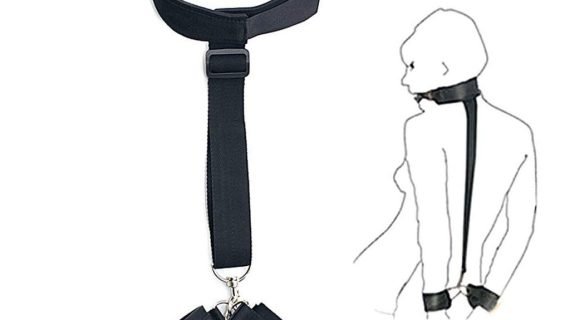 Behind Back Wrist Cuffs Restrict Bondage Unisex