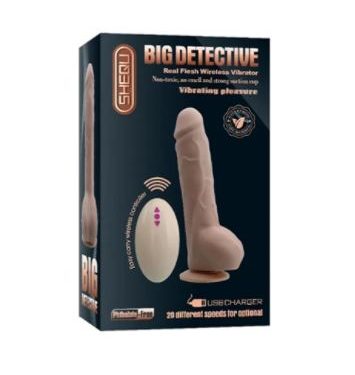 Big Detective High Quality Wireless Rotating Dildo