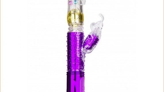 Butterfly Clitoral Jack Dildo Vibrator | Pink