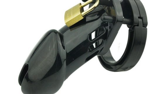 CB-6000 Black Male Chastity Device Penis Lock Male Chastity