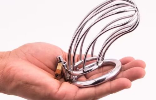 Chastity 444 Lock Stainless Steel Male Device India