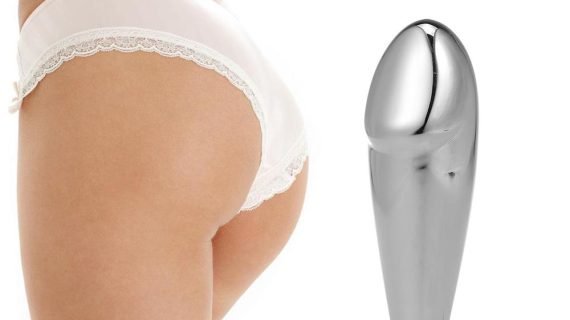Dick Shape Metal Butt Plug For Couple