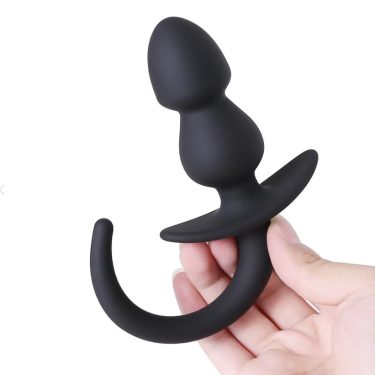 Doggy Tail Dildo Anal Beads G Spot Butt Plug