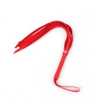 High Quality Leather Whips Flogger-Red