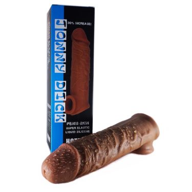 Hot Boy Power Sex Realistic Choco Penis Extender Sleeve