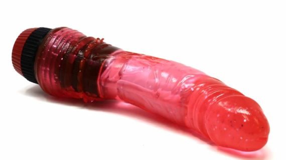 Jelly Penis Dildo Vibrator Red
