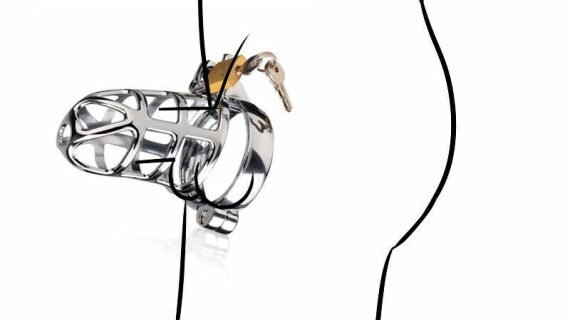 Lightweight King Kobra Stainless Steel Male Chastity Cage Lockable