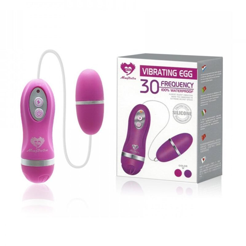 MBQ Multi-speed Wireless Sex toy Egg Vibrator - Pink 3 MBQ Multi-speed Wireless Sex toy Egg Vibrator - Pink