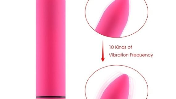Mini Bullet Vibrate G-spot Clitoris Stimulator Maturbate Vibrators-Red Rose