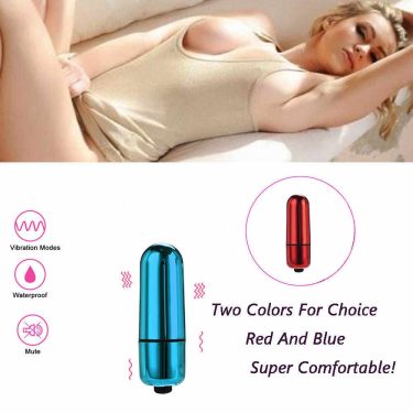 Power Bullet Mini One Speed Vibrator For Women | Blue