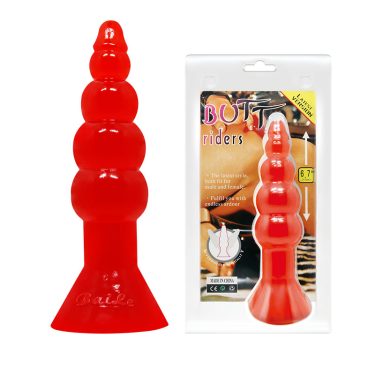 RED BIG Anal Butt Plug Beads for G Spot Adult Toys