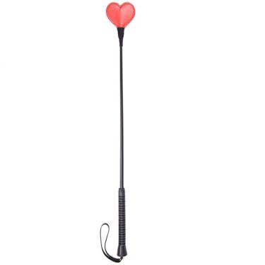 Sexy Whip with Red Heart Shape Spanking Paddle