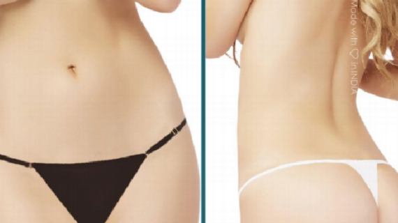 Simple Thong Panty-Black