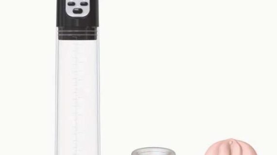 Smart Electric LED Display Penis Pump With Vagina Cap Male Masturbate Device