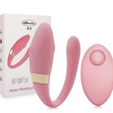 Swan Vibrating Egg Luxuary Vibrator For Couple -Pink