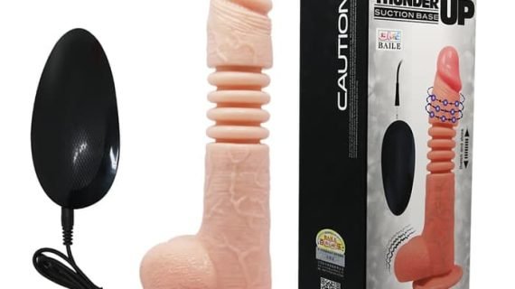 Vibrating Dildo Vibrator 8.66 Inches Realistic up and down Rotation and Vibration