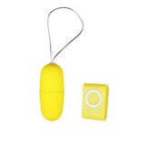 Wireless Egg Remote Vibrator For Women-Yellow