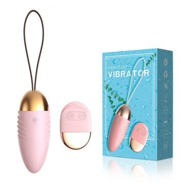 Wireless Remote Control 10 Speeds Vibrating Vaginal G- Spot Vibrators | Pink